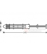 VAN WEZEL - 7600D012 - осушитель